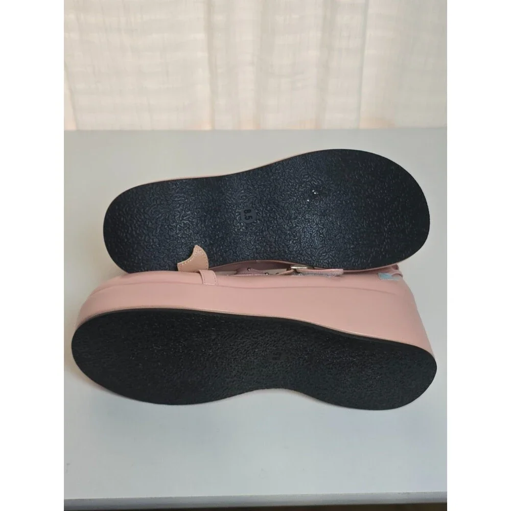 Kawaii Babe Valentine Mary Janes Ankle Pink & Blue Goth Platforms Size 8.5 S2